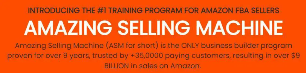 The Best Amazon Selling Course the Amazing Selling Machine