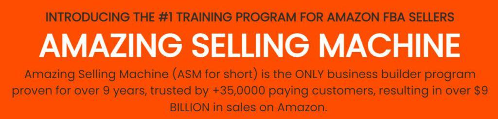 The Best Amazon Selling Course the Amazing Selling Machine