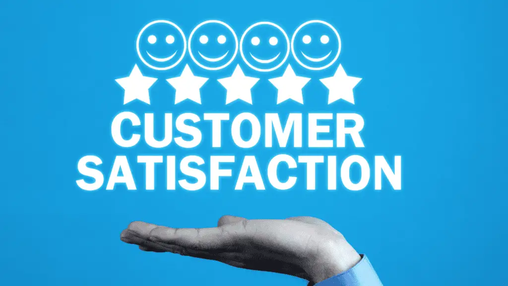 Provide great customer service leading to customer satisfaction