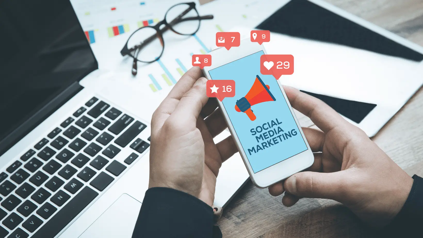 The Importance of Social Media Marketing for your business - a person looking his mobile
