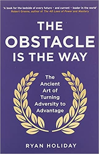 The obstacle is the way book cover