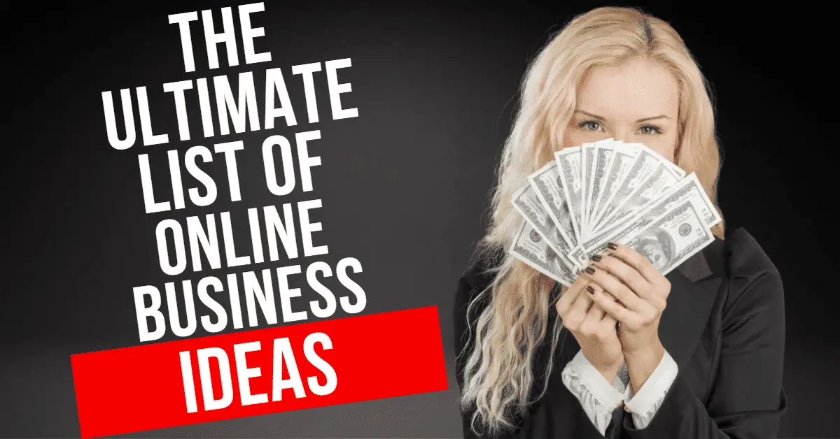 The ultimate list of online business 2022 feature image