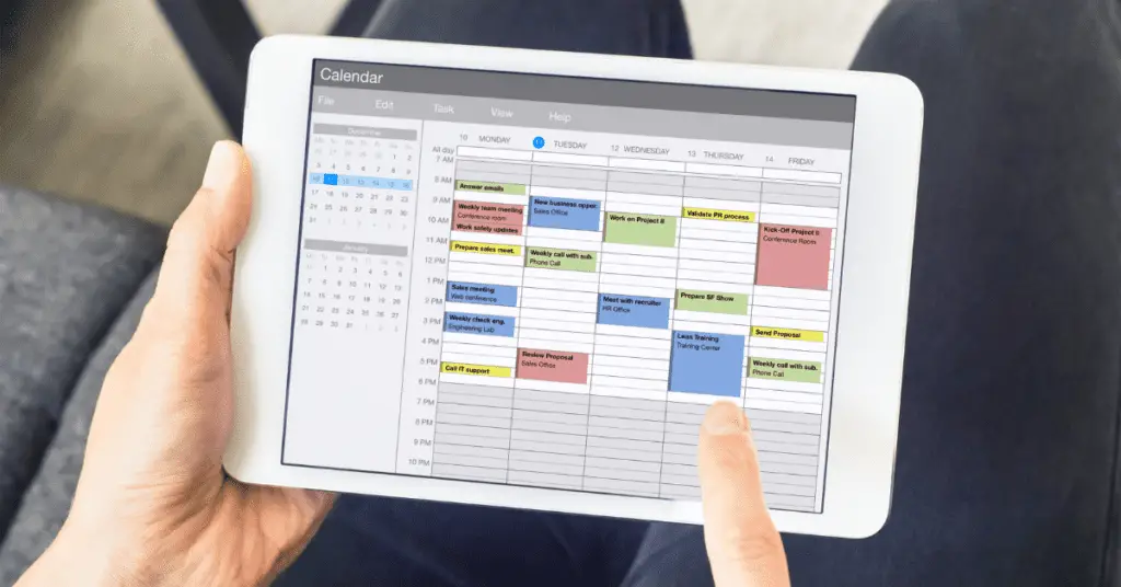 how to organize your work day - use google calendar for scheduling