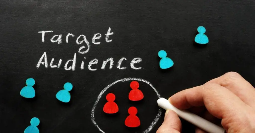 how to determine target audience - define target audience