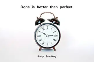 print on demand mistakes - quote on done is better than perfect