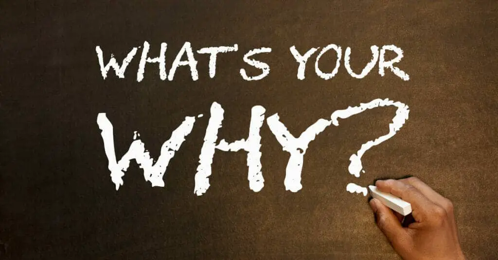 how to find time to start a business - what's your why?