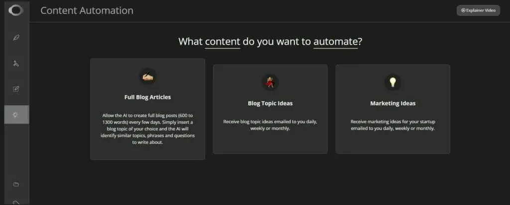 Content automation in ContentBot