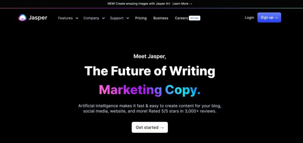 Jasper website