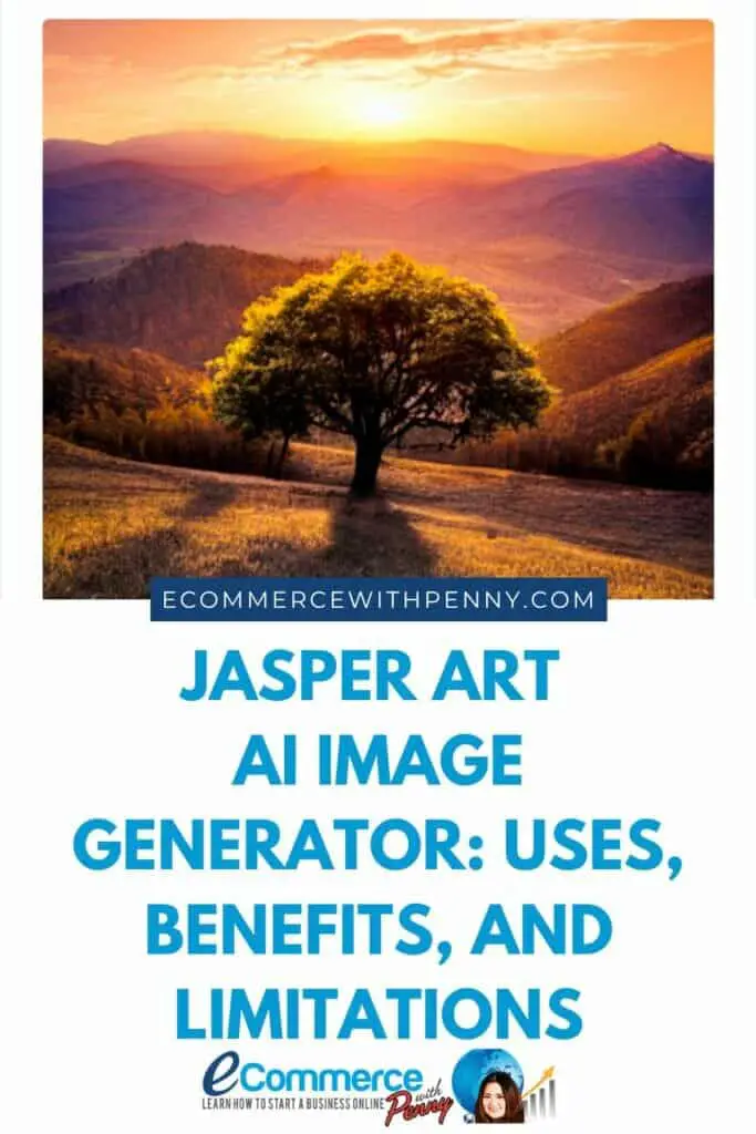 Jasper Art AI Pinterest Graphic