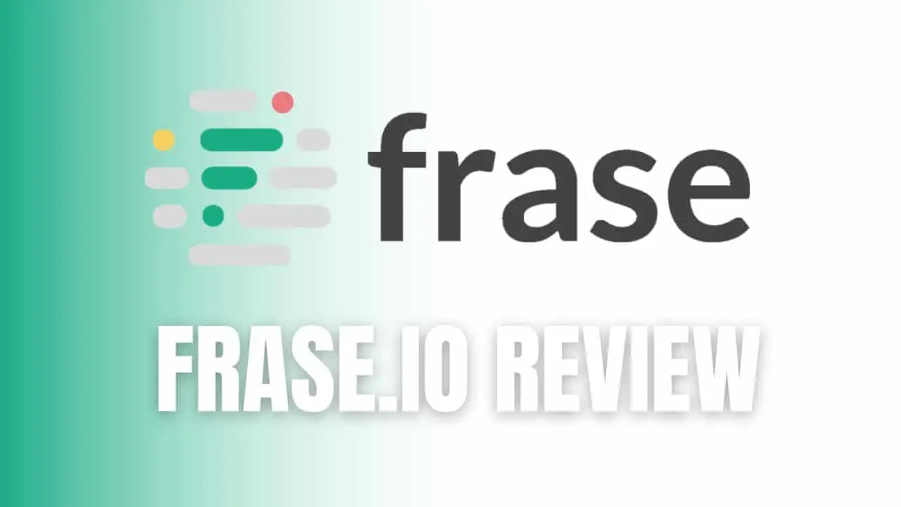 Frase.io review feature image